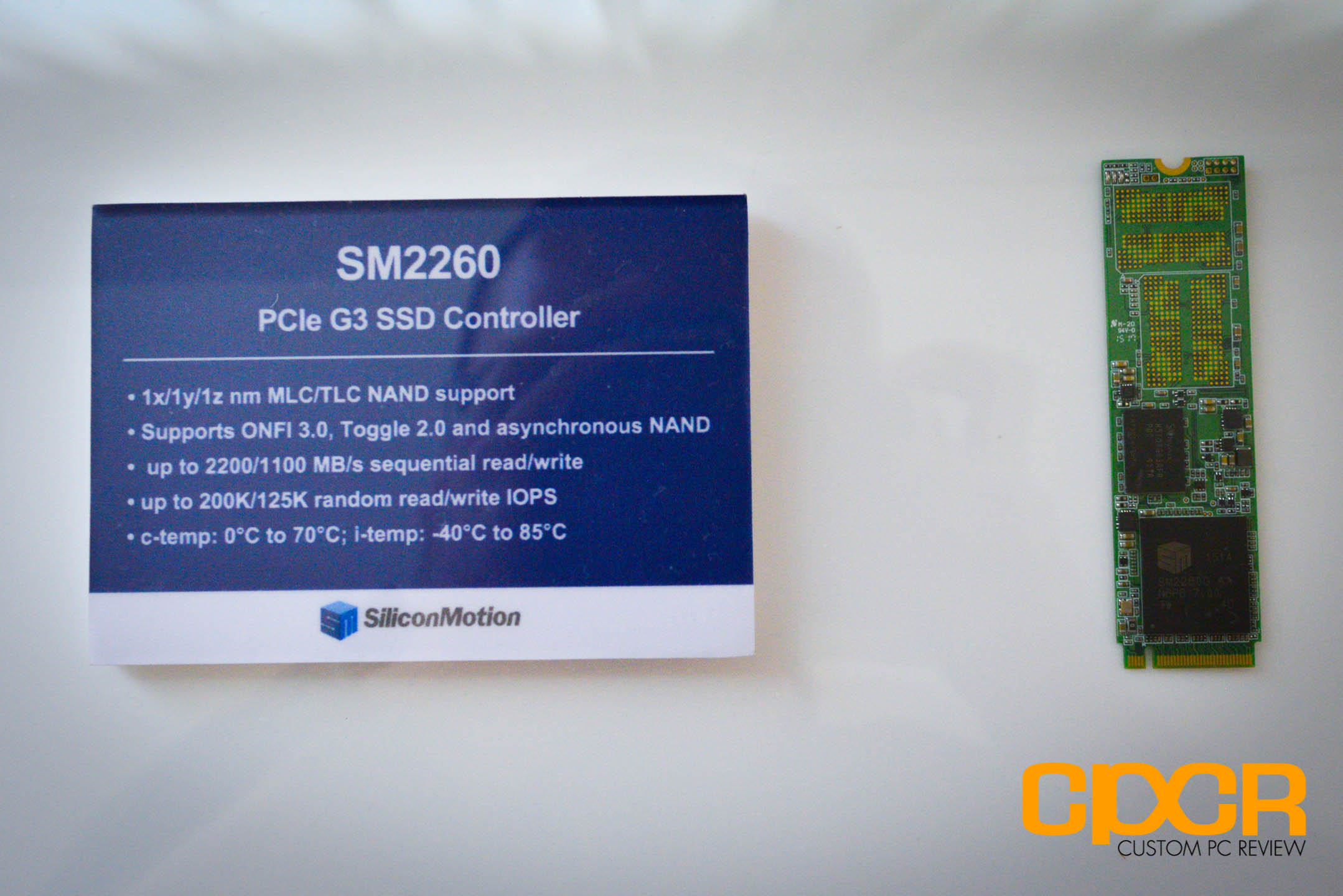 Computex 2015: Silicon Motion Shows SM2260 PCIe Gen 3 SSD Controller