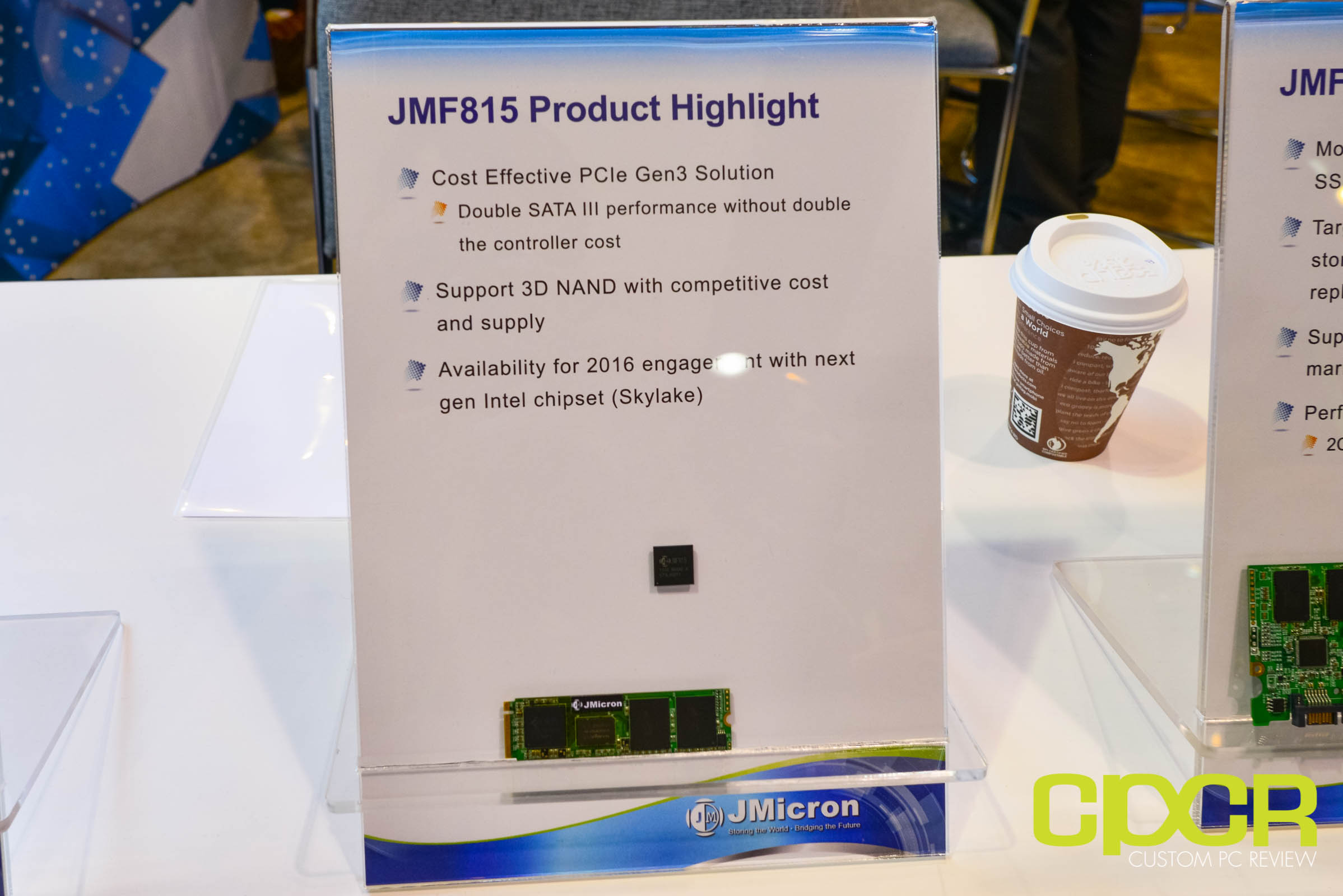FMS 2015: JMicron Displays JMF815, JMF60F, JMF680 SSD Controllers