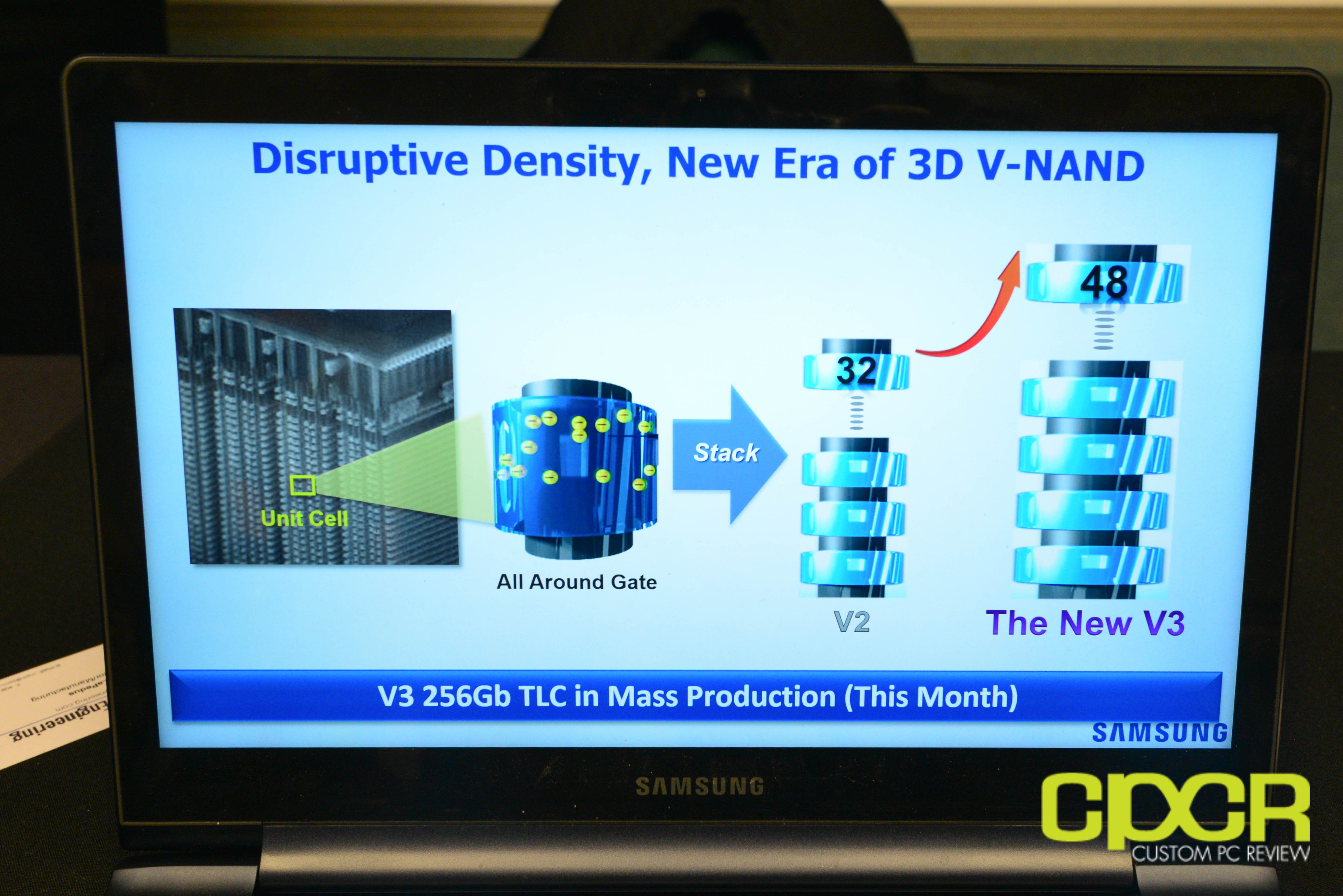 FMS 2015: Samsung Talks 256Gb 3-Bit 48-Layer 3D V-NAND