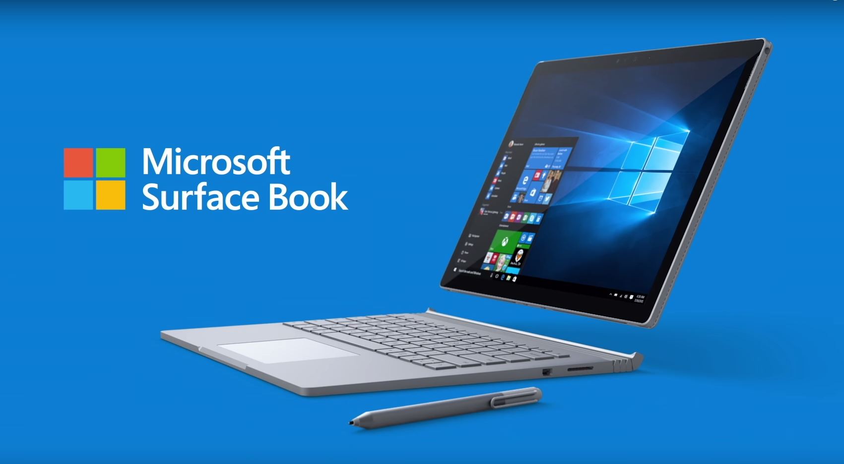 Microsoft Launches Surface Book and Surface Pro 4