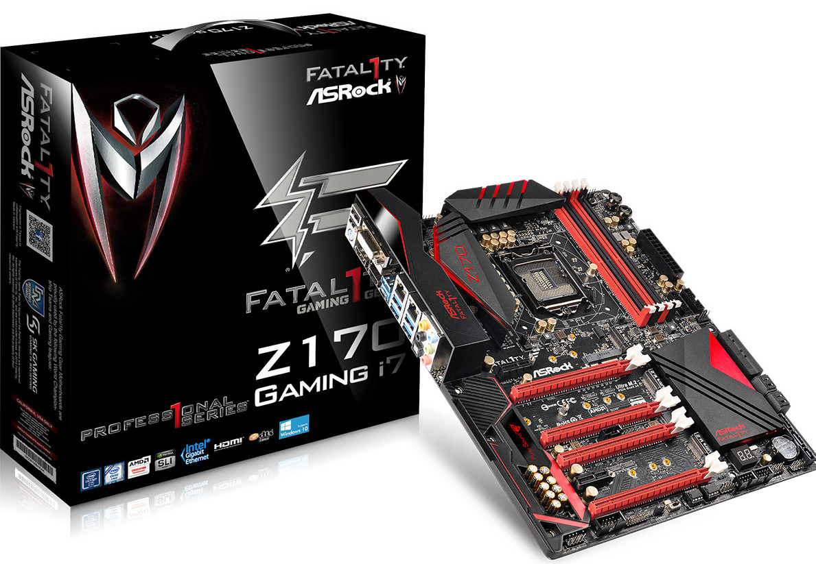 Asrock Launches Fatal1ty Z170 Professional Gaming i7 Motherboard