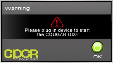 Cougar UIX Disconnect