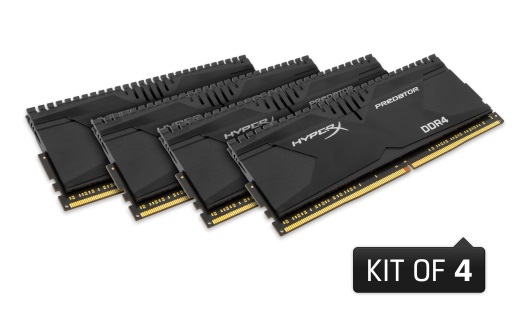 Kingston Updates Their HyperX Savage and Predator DDR4 Kits with High Capacity 16GB DIMMS