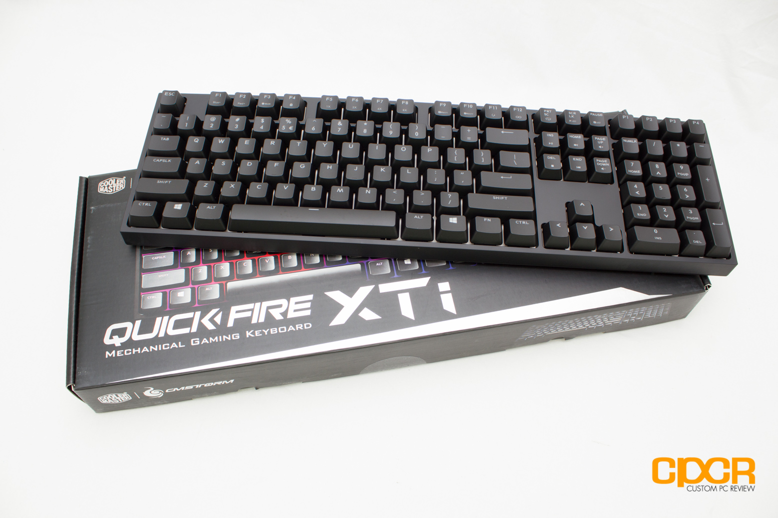Review: Cooler Master Quick Fire XTi Mechanical Gaming Keyboard