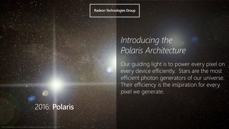 AMD Reveals Next Gen GCN 4.0 Architecture, aka Polaris