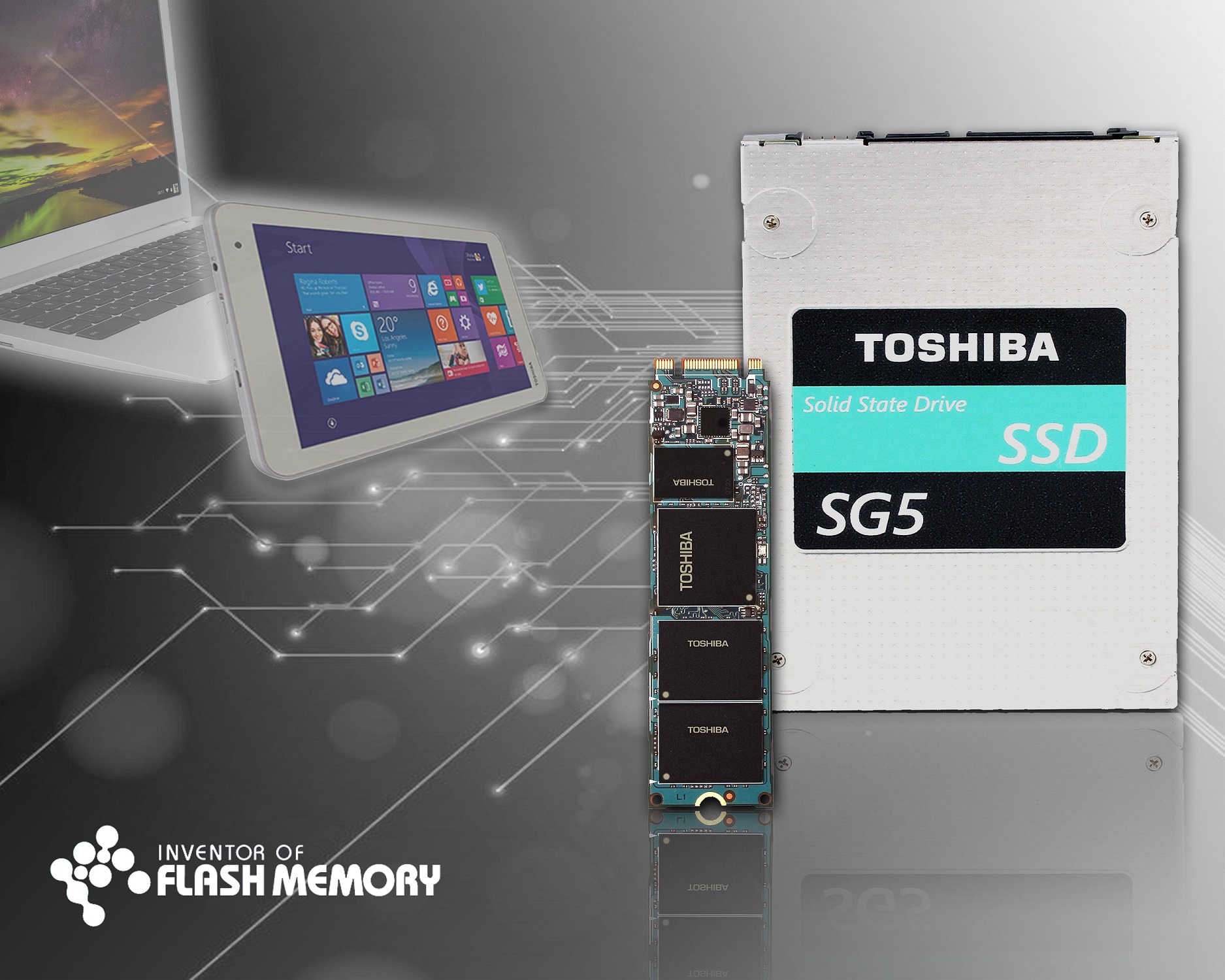 Toshiba Launches 15nm TLC Based SG5 Series SSD