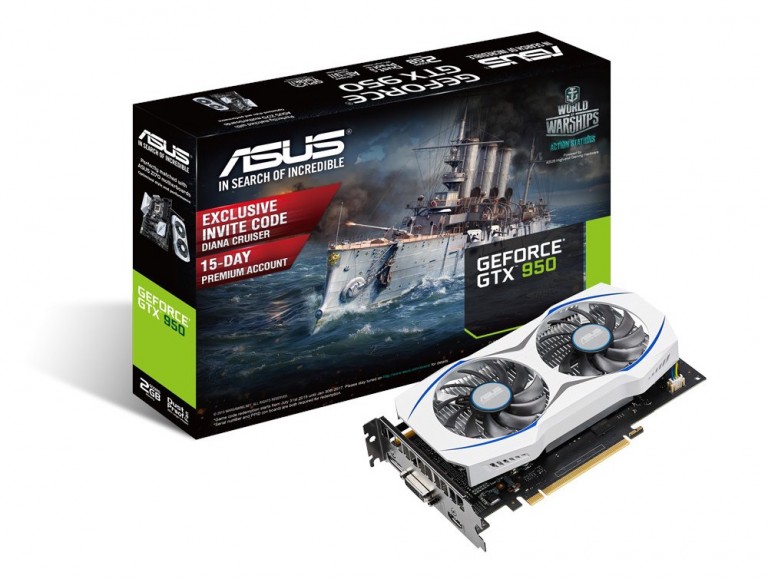 ASUS Releases New GeForce GTX 950 2G – Requires No PCIe Power