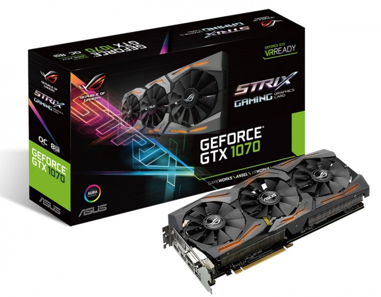 ASUS Announces ROG STRIX GeForce GTX 1070