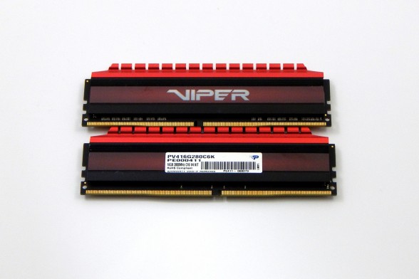 Patriot Viper 4 DDR4 2800MHz Review Front-Back1