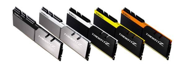 Trident Z 5 colors