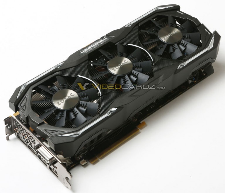 ZOTAC Custom GTX 1080 AMP! and AMP! Extreme Graphics Cards Pictured