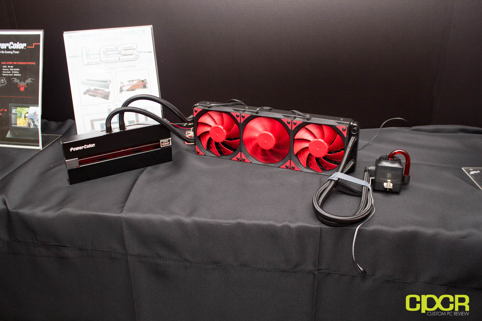 PowerColor Shows off Next-Gen LCS Liquid Cooling Solution