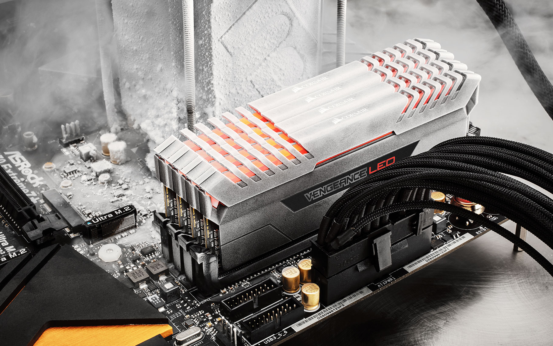 Corsair Puts LEDs in New Vengeance LED DDR4 Memory