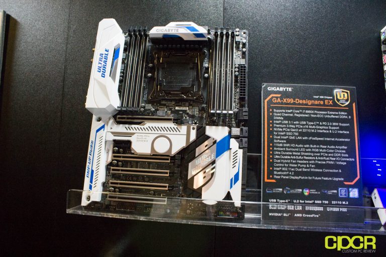 Computex 2016: Gigabyte Motherboards Updated for X99, Z170 unveiled