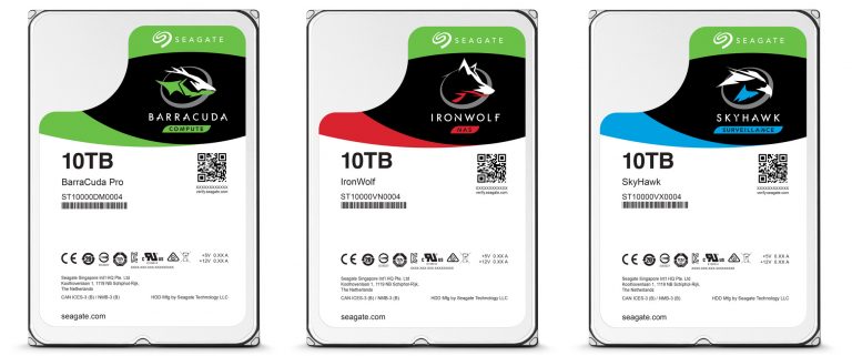 Seagate Unveils 10TB HDDs Under Guardian Series Branding