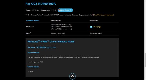 ocz-rd400-driver-webpage