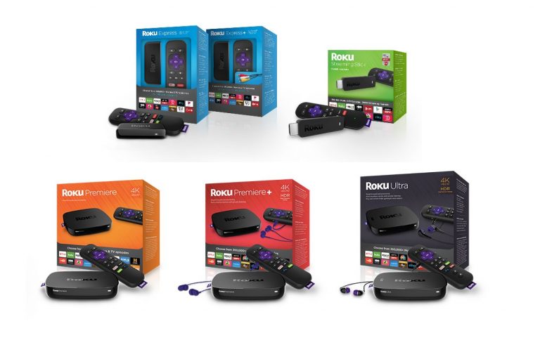 Roku Announces Five New Streaming Players Starting at $29.99 – Express, Express+, Premiere, Premiere+, Ultra