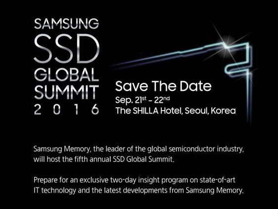 Samsung Sends Out Invitations for Exclusive September 22nd SSD Event