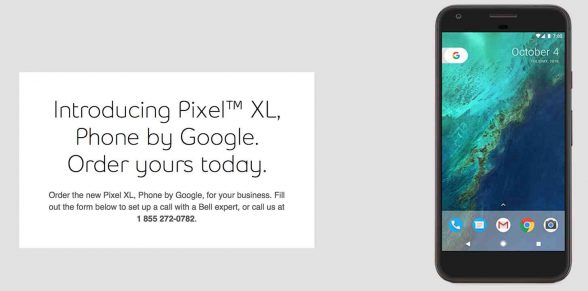 google-pixel-xl-leak-canadian-carrier-bell