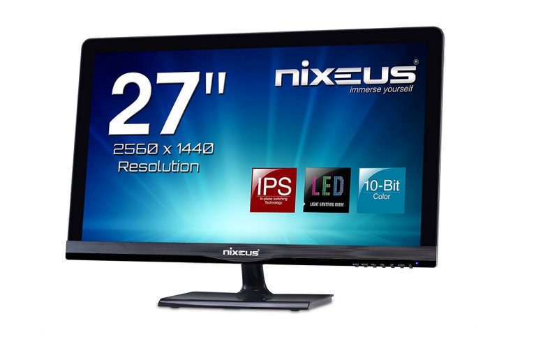 Niexus Launches NX-VUE27P 27″ IPS 2560×1440 Monitor for $389.99