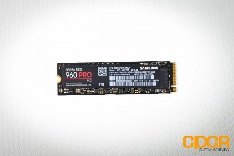 Samsung 960 PRO 2TB NVMe M.2 SSD