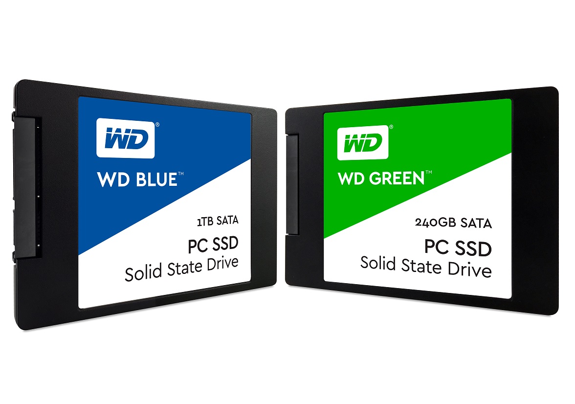 WD Announces WD Blue, WD Green SSDs – Returns to Consumer SSD Market