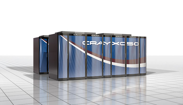 Cray XC50 Supercomputer Packs Over 1 Petaflop Computing Power in a Single Cabinet