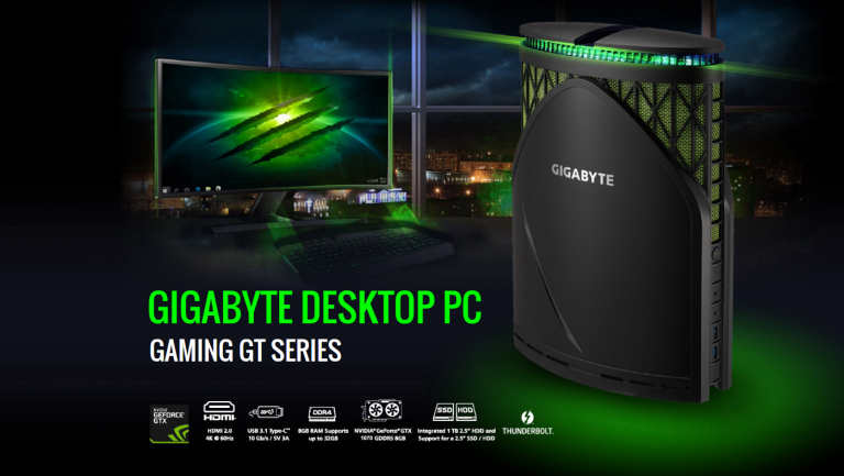 Gigabyte Unveils Compact BRIX Gaming GT Desktop
