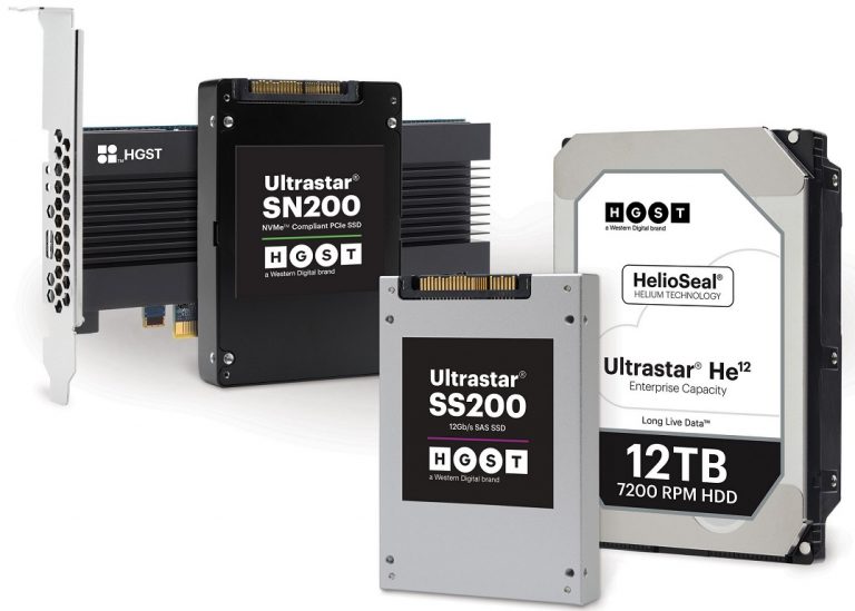WD Launches Ultrastar SN200, SS200 Series Enterprise NVMe SSDs