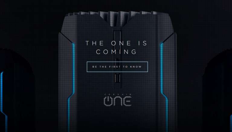 Corsair Teases the ONE PC, Preparing Entry into Boutique System Building