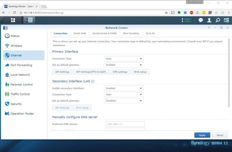 how setup dual wan synology router manager custom pc review 1