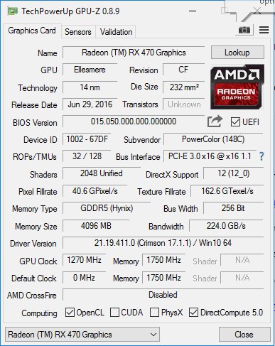 PowerColor Radeon RX 470 Red Devil 4GB Review Custom PC Review