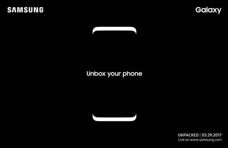 Samsung Galaxy S8 Launching on March 29 at Samsung Galaxy Unpacked Event