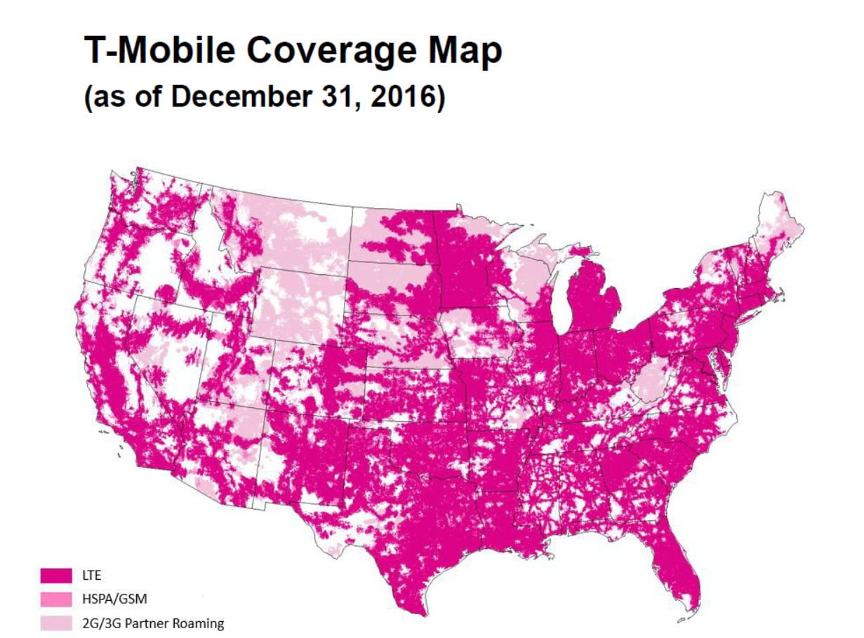 T-Mobile’s New Projected Coverage Map is Beautiful | Custom PC Review