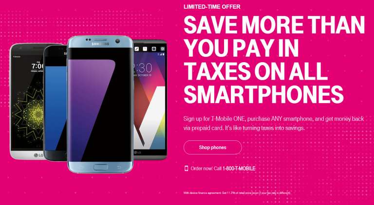 T-Mobile Will Pay Your Taxes, New Smartphone Taxes That Is