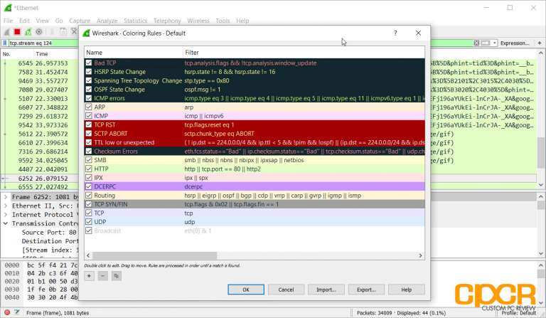 wireshark filter ping