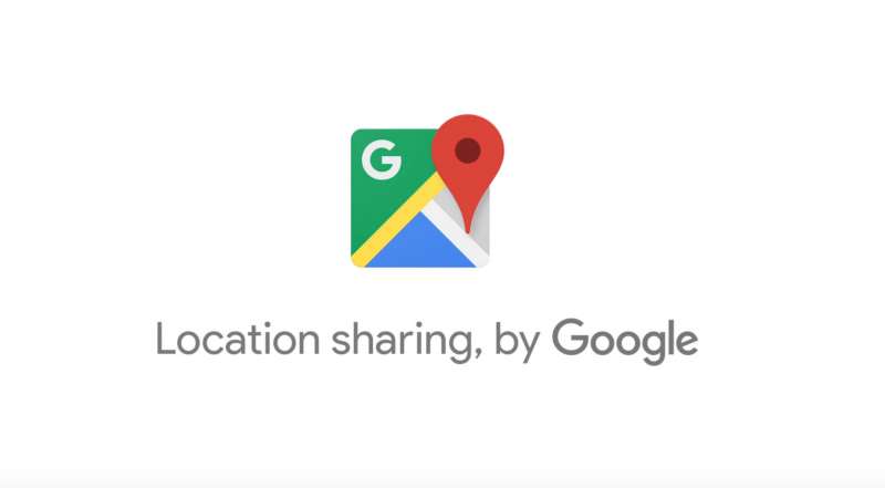 google maps location sharing image