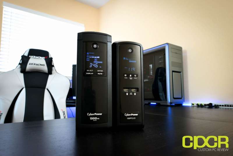 CyberPower CP1500AVRLCD, CP1500PFCLCD Review - Custom PC Review