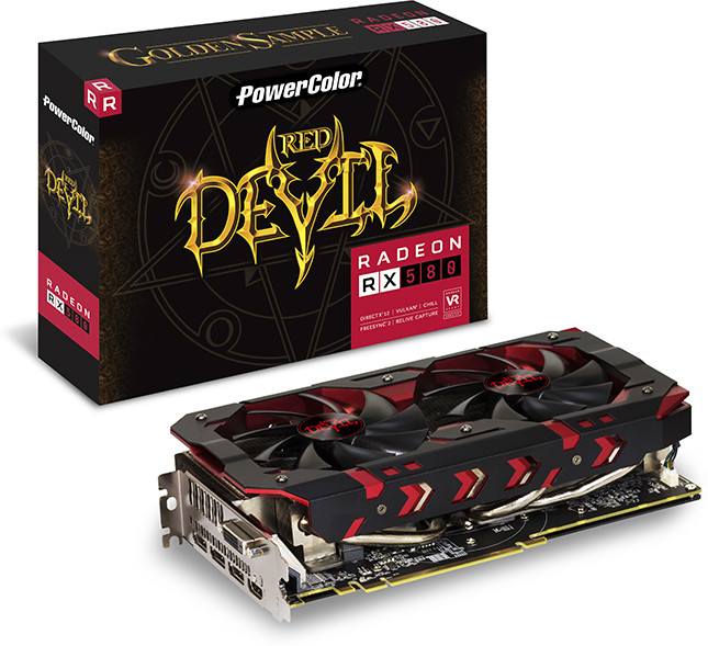 PowerColor Launches Radeon RX 580 and RX 570 Red Devil and Red Dragon GPUs