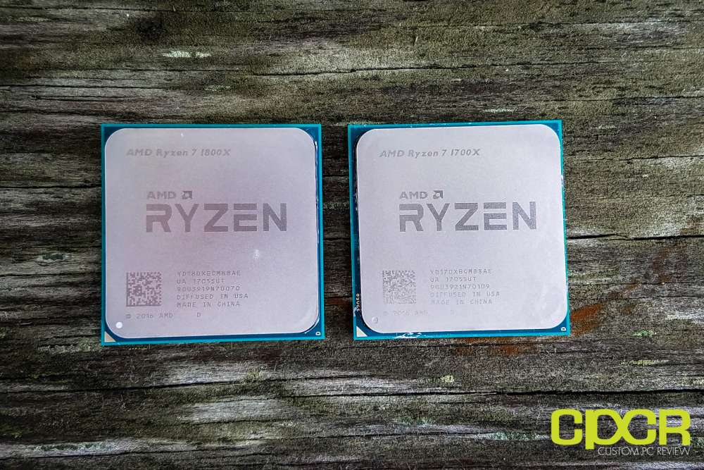 AMD Ryzen 7 1700X and 1800X Review | Custom PC Review
