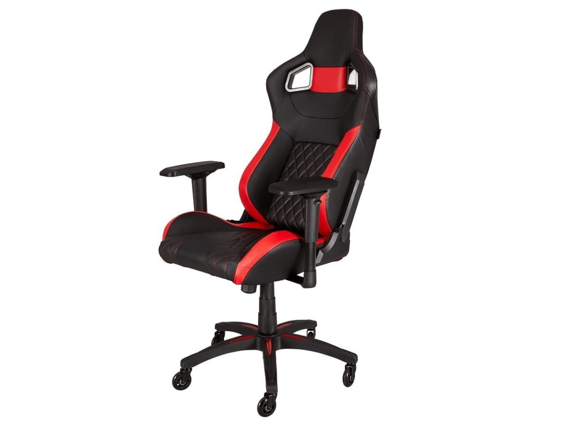  Corsair  Reveals T1  RACE  Gaming  Chair  Custom PC Review 