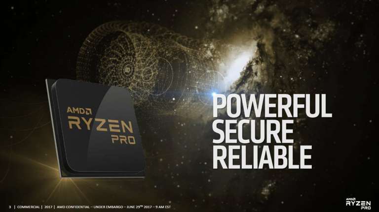 AMD Announces Ryzen Pro CPU Lineup Designed for Workstation
