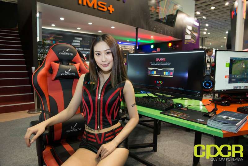 computex booth babes 2017 custom pc review 9658