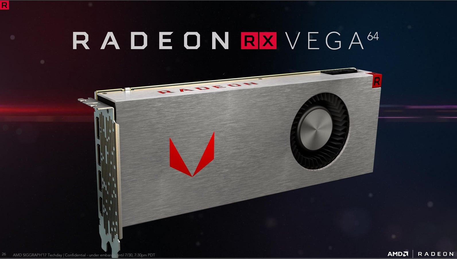AMD Radeon RX Vega 64, RX Vega 56 Revealed, Launching Aug 14