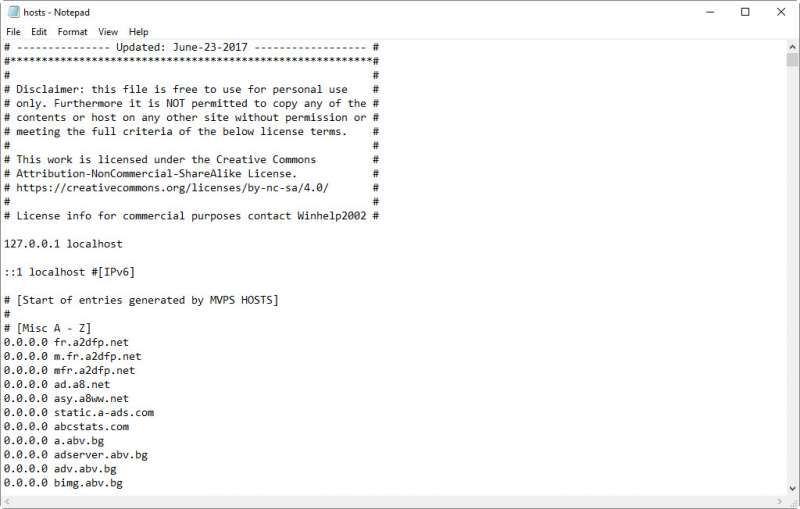 edit hosts file custom pc review screen 01