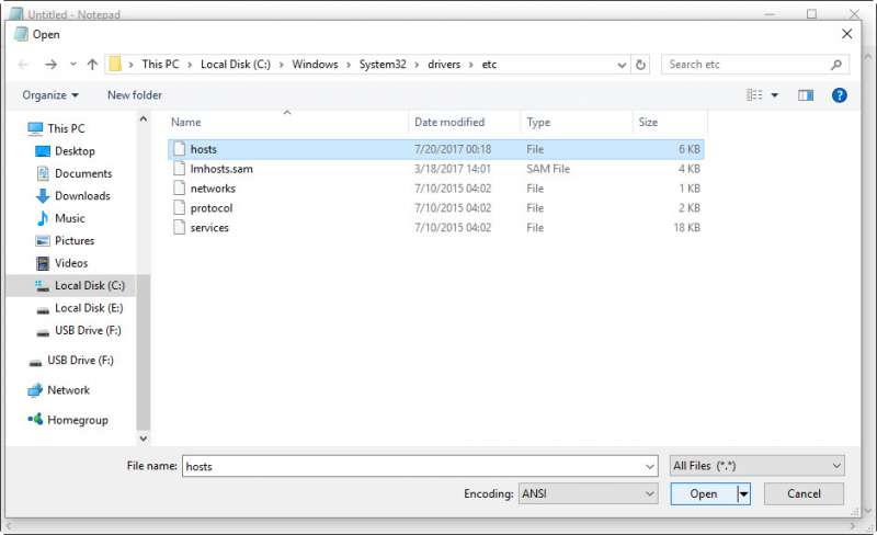 edit hosts file custom pc review screen 02