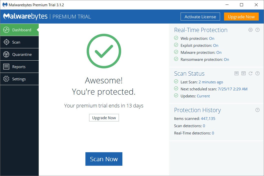 which best free super anti spyware or malwarebytes free