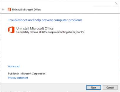 use microsoft office removal tool to completely uninstall office office uninstaller