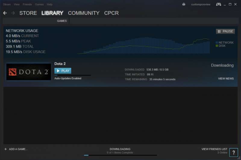 speed up game download pc