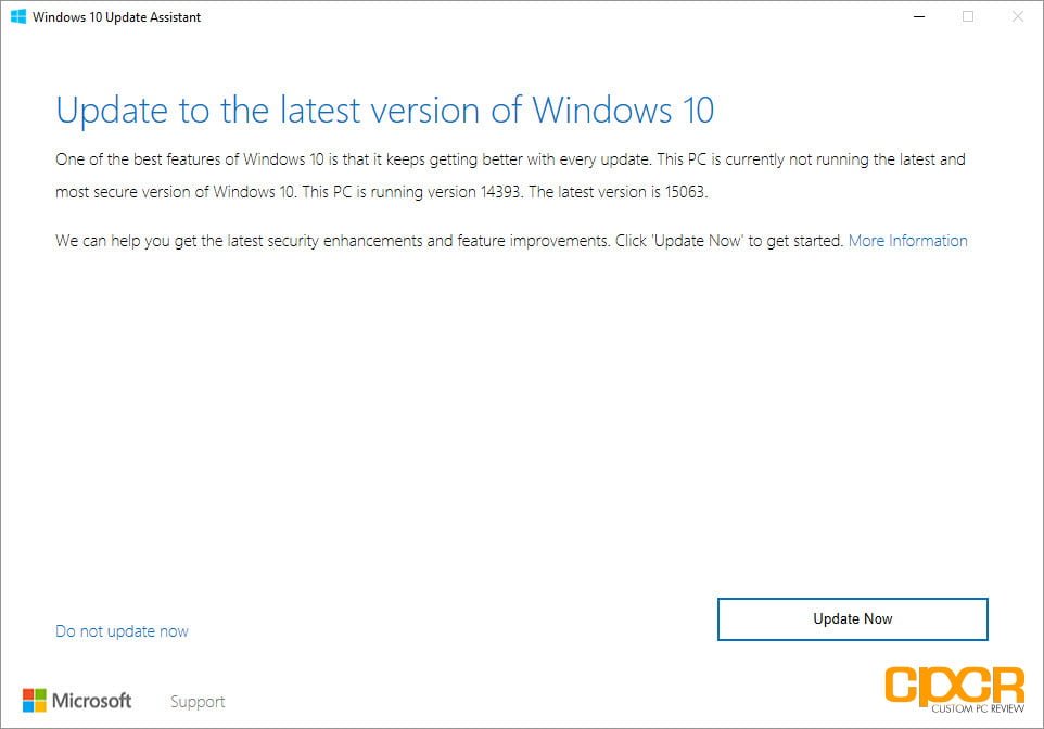 How to Update to Windows 10 Creators Update (Build 15063) Immediately